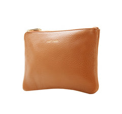 Tan Clutch